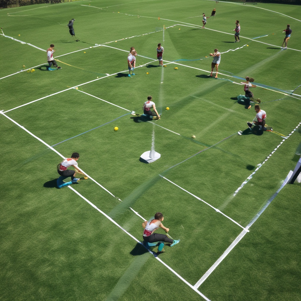 Speed Development training drill visualization