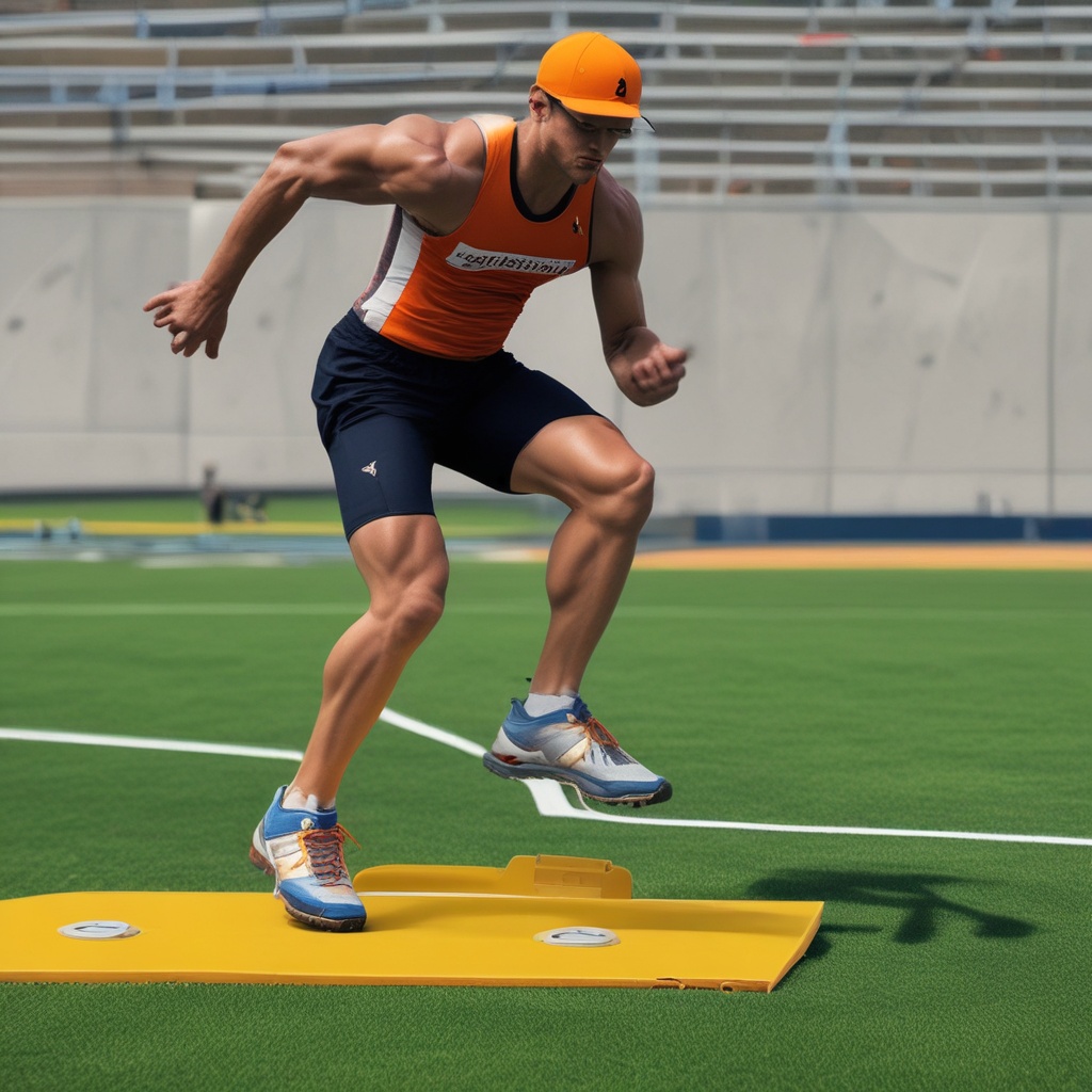 Sprint Mechanics training drill visualization